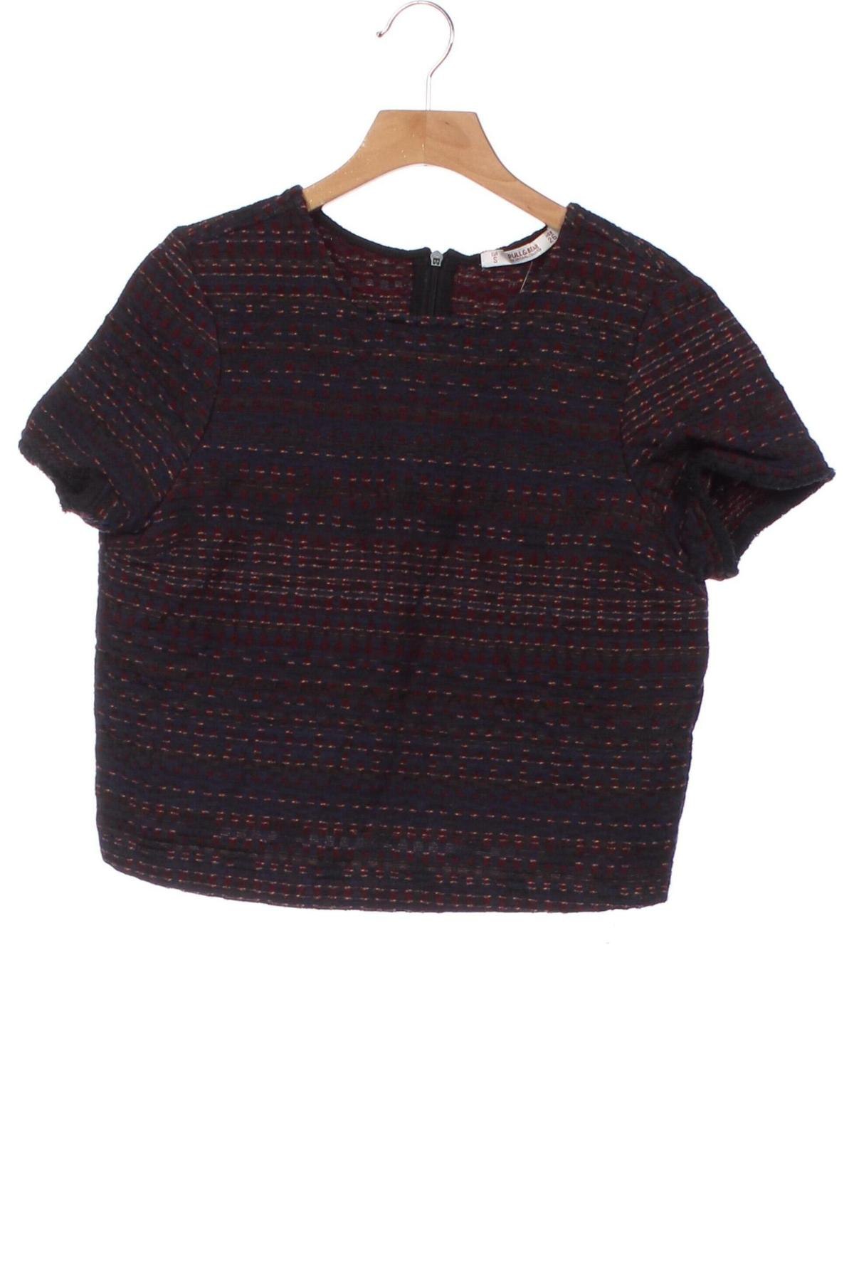 Γυναικεία μπλούζα Pull&Bear, Μέγεθος S, Χρώμα Πολύχρωμο, Τιμή 19,87 €