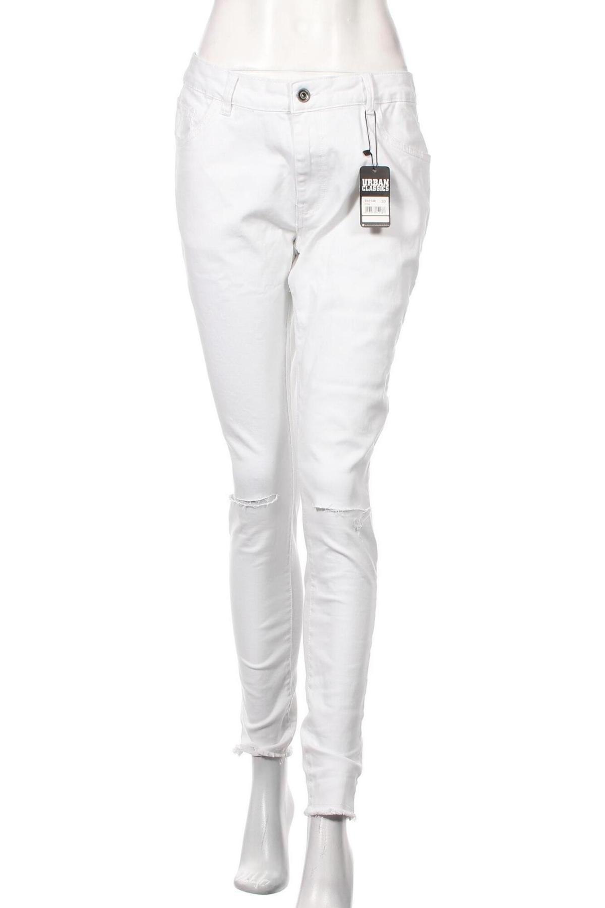Γυναικείο Τζίν Urban Classics, Μέγεθος XL, Χρώμα Λευκό, Τιμή 56,19 €