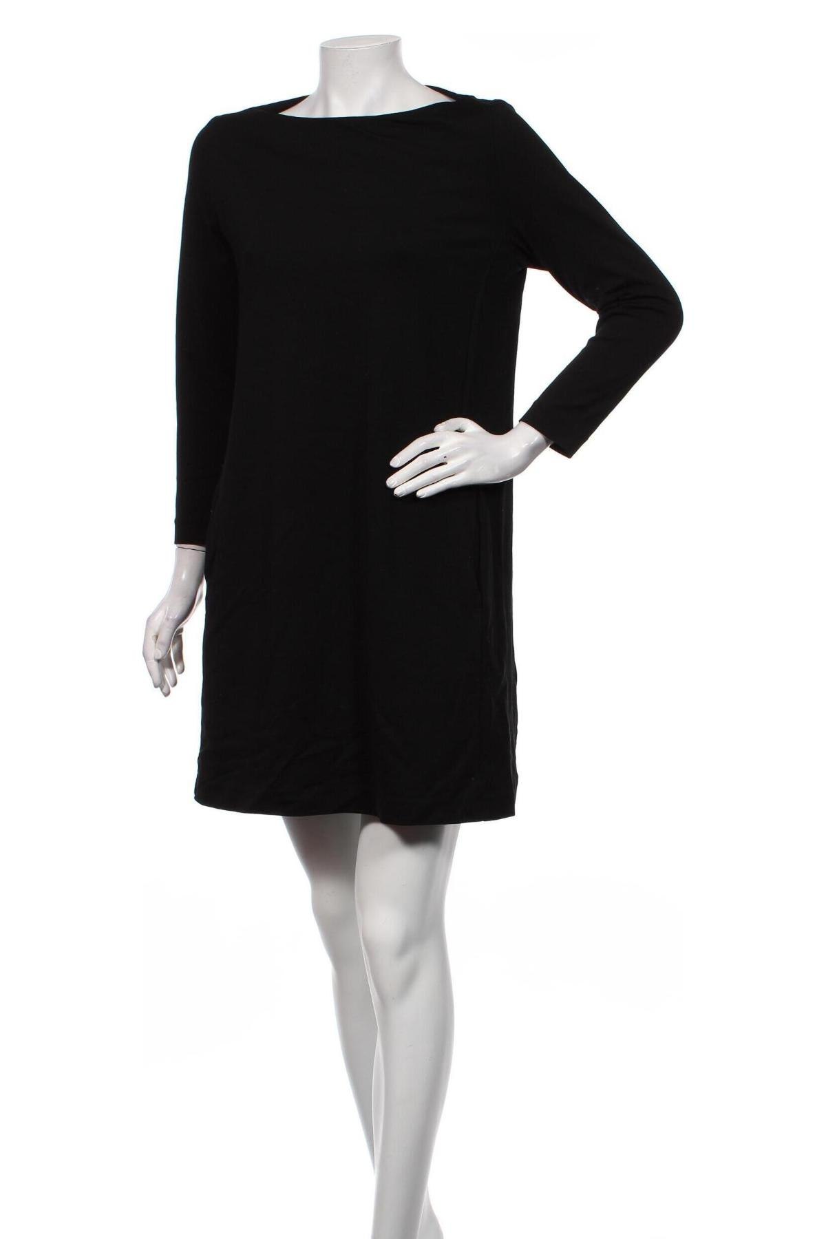 Φόρεμα H&M, Μέγεθος M, Χρώμα Μαύρο, 65% βισκόζη, 30% πολυεστέρας, 5% ελαστάνη, Τιμή 10,65 €