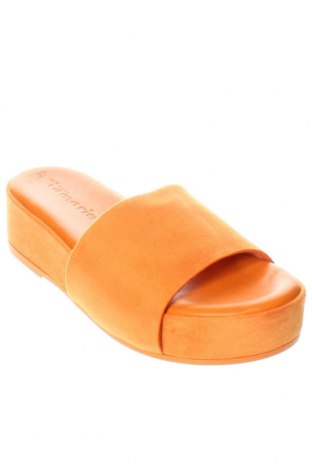 Hausschuhe Tamaris, Größe 37, Farbe Orange, Preis 9,19 €