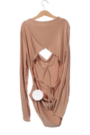 Дамска блуза - боди Little Mistress, Размер L, Цвят Бежов, Цена 5,04 лв.