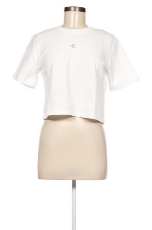 Damen Shirt Calvin Klein Jeans, Größe M, Farbe Weiß, Preis € 63,40