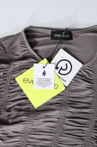Γυναικεία μπλούζα Even&Odd, Μέγεθος L, Χρώμα Γκρί, Τιμή 1,60 €