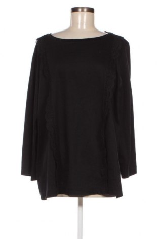 Γυναικεία μπλούζα Marina Sport by Marina Rinaldi, Μέγεθος XL, Χρώμα Μαύρο, Τιμή 39,73 €