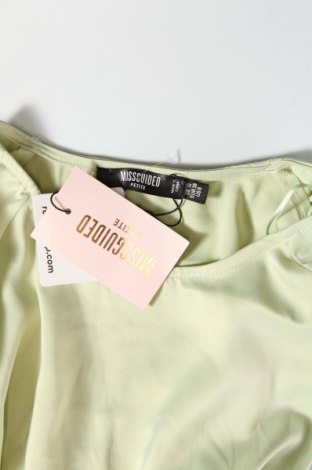 Γυναικεία μπλούζα Missguided, Μέγεθος M, Χρώμα Πράσινο, Τιμή 1,76 €