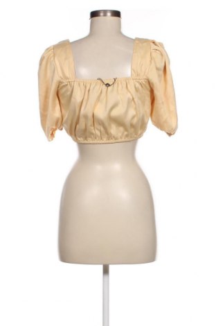 Дамска блуза Naanaa, Размер M, Цвят Жълт, Цена 7,20 лв.