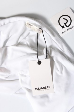 Γυναικεία μπλούζα Pull&Bear, Μέγεθος L, Χρώμα Λευκό, Τιμή 15,98 €