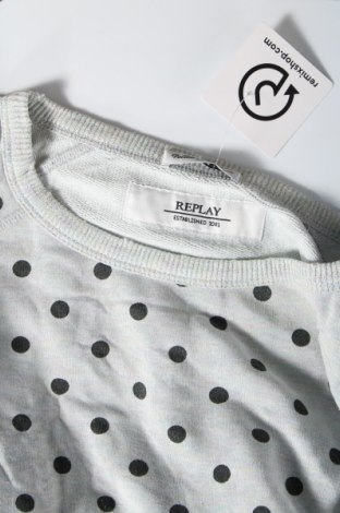 Γυναικεία μπλούζα Replay, Μέγεθος S, Χρώμα Γκρί, Τιμή 33,40 €