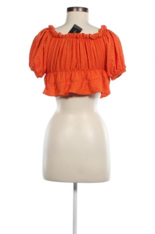 Дамска блуза Trendyol, Размер XS, Цвят Оранжев, Цена 5,76 лв.