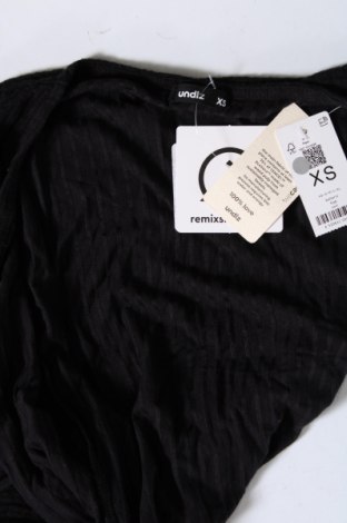 Γυναικεία μπλούζα Undiz, Μέγεθος XS, Χρώμα Μαύρο, Τιμή 5,94 €