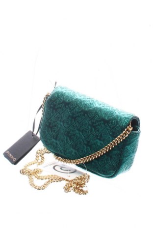 Дамска чанта Pinko, Цвят Зелен, Цена 198,00 лв.