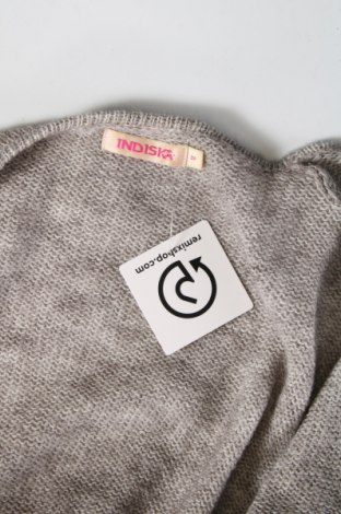 Damen Strickjacke Indiska, Größe M, Farbe Grau, Preis 2,62 €