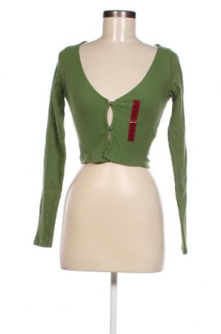 Γυναικεία ζακέτα Pull&Bear, Μέγεθος M, Χρώμα Πράσινο, Τιμή 4,74 €