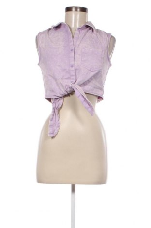 Γυναικείο πουκάμισο ONLY, Μέγεθος M, Χρώμα Βιολετί, Τιμή 6,39 €