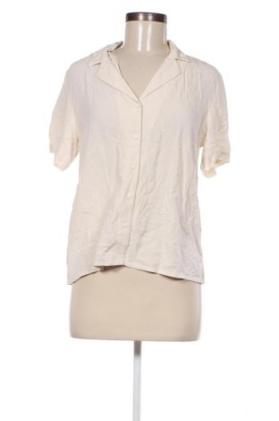 Γυναικείο πουκάμισο Pieces, Μέγεθος M, Χρώμα  Μπέζ, Τιμή 6,80 €