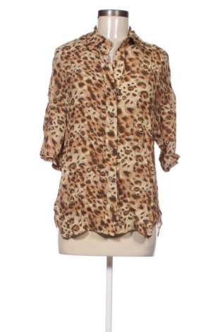 Γυναικείο πουκάμισο Pull&Bear, Μέγεθος S, Χρώμα Πολύχρωμο, Τιμή 4,33 €