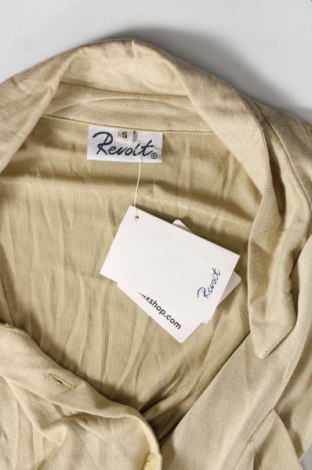 Γυναικείο πουκάμισο Revolt, Μέγεθος S, Χρώμα  Μπέζ, Τιμή 20,62 €