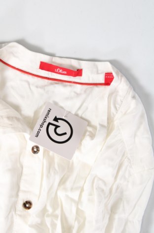 Γυναικείο πουκάμισο S.Oliver, Μέγεθος S, Χρώμα Λευκό, Τιμή 37,11 €
