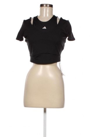 Damski T-shirt Adidas, Rozmiar M, Kolor Czarny, Cena 92,76 zł