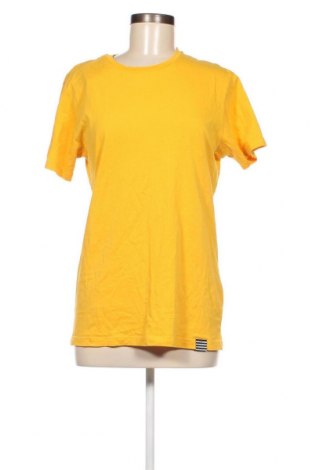 Γυναικείο t-shirt Mads Norgaard, Μέγεθος M, Χρώμα Κίτρινο, Τιμή 11,58 €