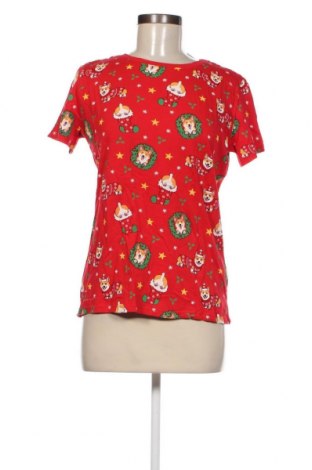 Γυναικείο t-shirt Sinsay, Μέγεθος M, Χρώμα Κόκκινο, Τιμή 5,63 €