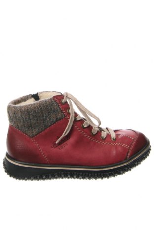 Dámské boty  Rieker, Velikost 38, Barva Červená, Cena  1 696,00 Kč