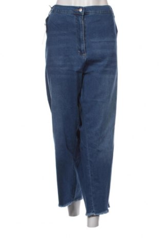 Dámské džíny  Mia Moda, Velikost 5XL, Barva Modrá, Cena  517,00 Kč