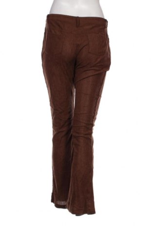 Pantaloni de velvet de femei, Mărime M, Culoare Maro, Preț 12,40 Lei