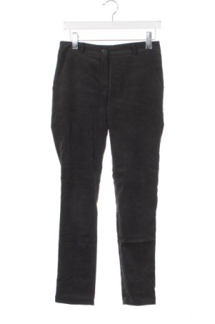 Pantaloni de velvet de femei, Mărime S, Culoare Gri, Preț 12,40 Lei