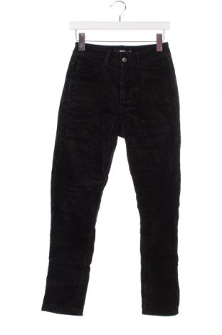 Γυναικείο κοτλέ παντελόνι Bik Bok, Μέγεθος XS, Χρώμα Μαύρο, Τιμή 2,51 €