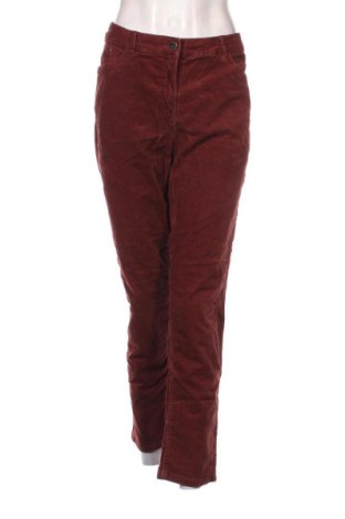 Γυναικείο κοτλέ παντελόνι Canda, Μέγεθος L, Χρώμα Κόκκινο, Τιμή 6,28 €