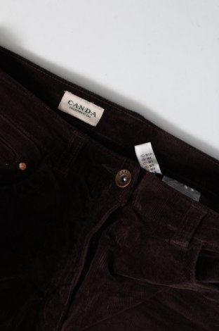 Дамски джинси Canda, Размер M, Цвят Кафяв, Цена 4,64 лв.