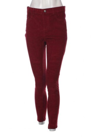 Pantaloni de velvet de femei Encuentro, Mărime M, Culoare Roșu, Preț 12,40 Lei