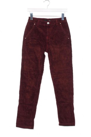 Pantaloni de velvet de femei Etam, Mărime XS, Culoare Roșu, Preț 13,35 Lei