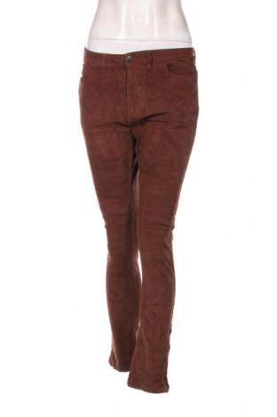 Pantaloni de velvet de femei Kiabi, Mărime M, Culoare Maro, Preț 12,40 Lei