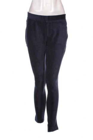 Pantaloni de velvet de femei Laura Torelli, Mărime M, Culoare Albastru, Preț 11,45 Lei