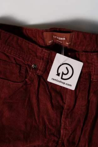 Γυναικείο κοτλέ παντελόνι Lefties, Μέγεθος S, Χρώμα Καφέ, Τιμή 2,69 €