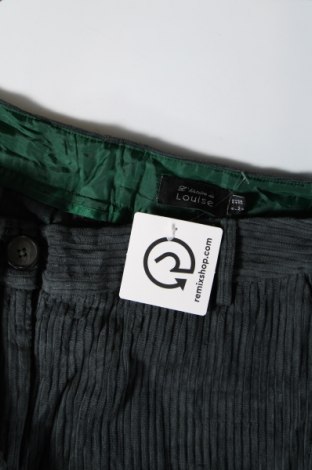 Γυναικείο κοτλέ παντελόνι Louise, Μέγεθος M, Χρώμα Πράσινο, Τιμή 2,51 €