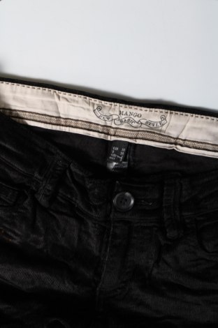 Pantaloni de velvet de femei Mango, Mărime M, Culoare Negru, Preț 18,16 Lei