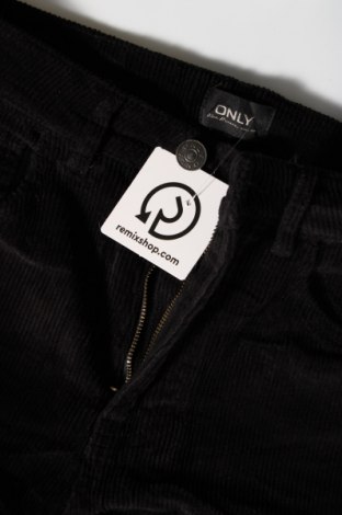 Pantaloni de velvet de femei ONLY, Mărime M, Culoare Negru, Preț 13,16 Lei