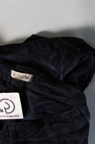 Γυναικείο κοτλέ παντελόνι Para Mi, Μέγεθος M, Χρώμα Μπλέ, Τιμή 2,69 €
