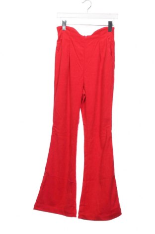 Γυναικείο κοτλέ παντελόνι SHEIN, Μέγεθος XS, Χρώμα Κόκκινο, Τιμή 2,69 €