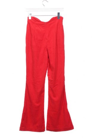 Pantaloni de velvet de femei SHEIN, Mărime XS, Culoare Roșu, Preț 13,35 Lei