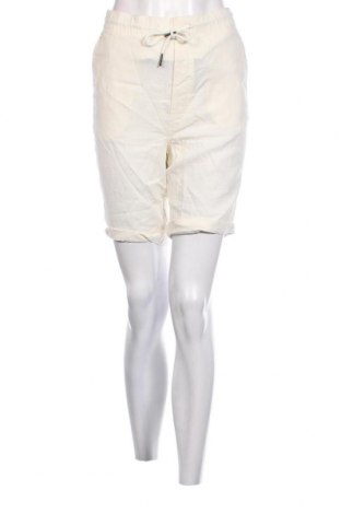 Γυναικείο κοντό παντελόνι ! Solid, Μέγεθος M, Χρώμα Εκρού, Τιμή 4,82 €