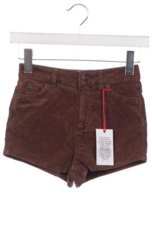 Дамски къс панталон BDG, Размер XXS, Цвят Кафяв, Цена 7,20 лв.