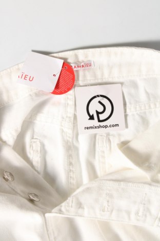 Дамски къс панталон Camaieu, Размер M, Цвят Бял, Цена 8,99 лв.