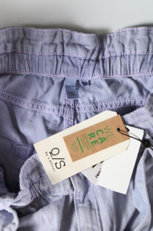 Pantaloni scurți de femei Q/S by S.Oliver, Mărime L, Culoare Albastru, Preț 236,84 Lei