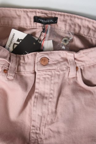 Pantaloni scurți de femei Trendyol, Mărime S, Culoare Mov deschis, Preț 236,84 Lei