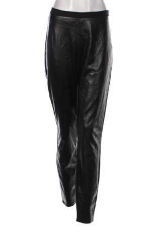 Дамски кожен панталон Herrlicher, Размер XL, Цвят Черен, Цена 146,00 лв.