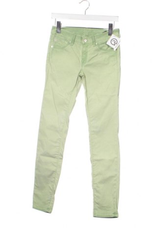 Γυναικείο παντελόνι 7 For All Mankind, Μέγεθος XS, Χρώμα Πράσινο, Τιμή 8,12 €